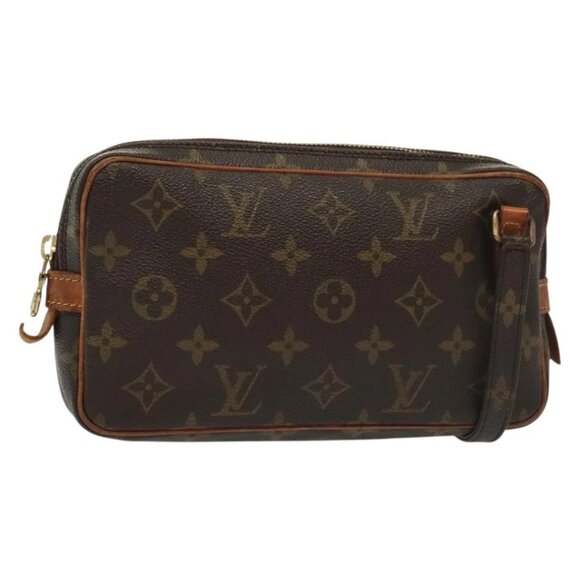 LOUIS VUITTON Monogram Marly Bandouliere Shoulder Bag M51828 LV Auth BA5065 - Picture 1 of 16
